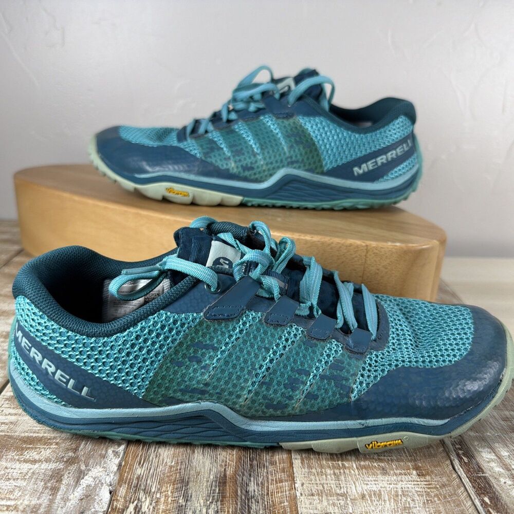 Merrell Trail Glove 4 Teal Womens 7.5 J62370